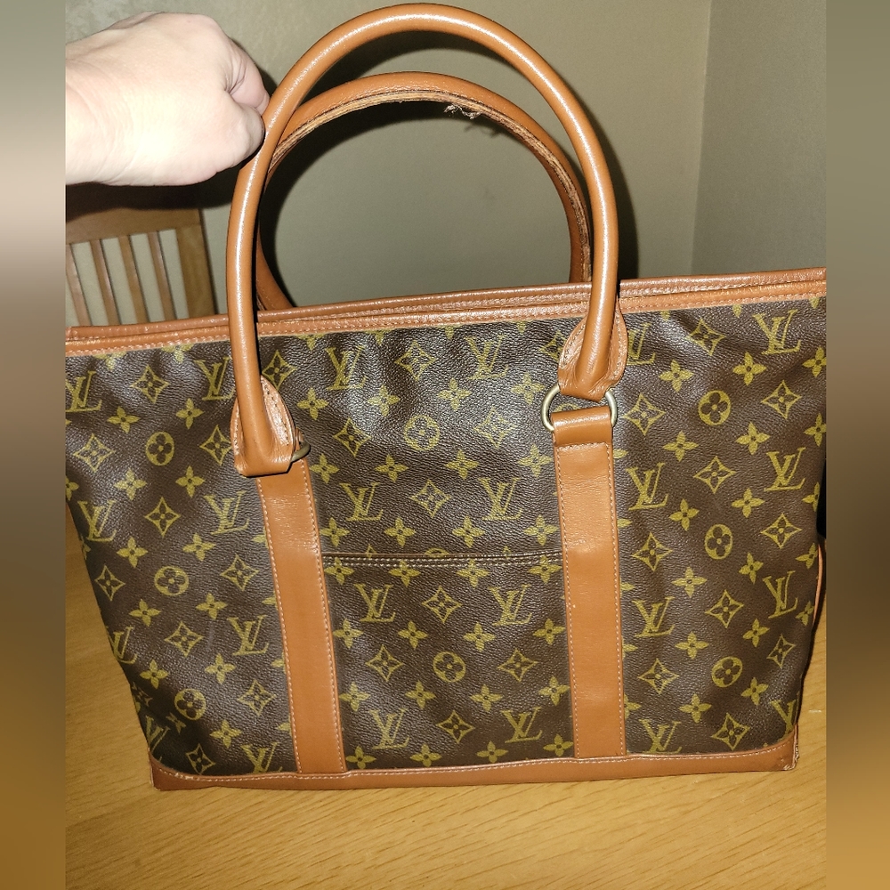 ❤️💚SALE!!! LV Vintage Monogram Sac Weekend PM Tote Bag - Picture 2 of 15